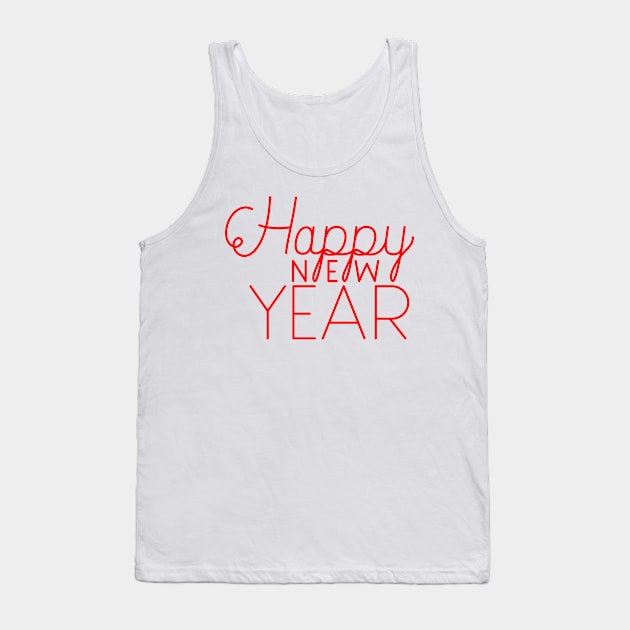 Heppy New year Tank Top by Atom139